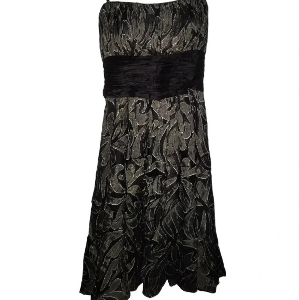 BCBG Strapless formal dress